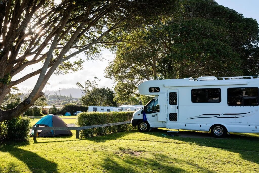camping view