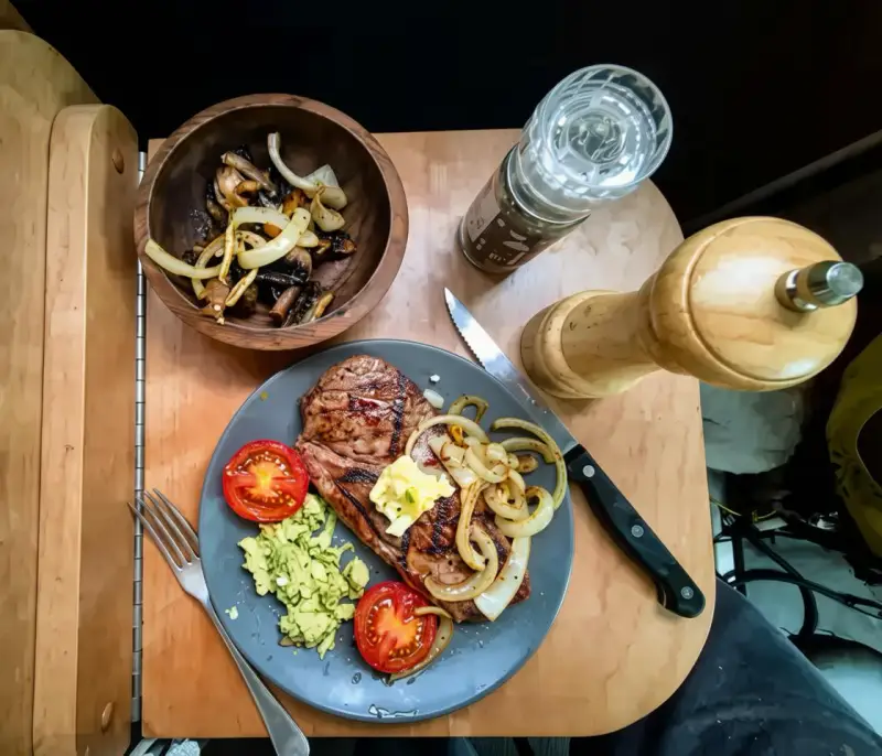 steak dinner