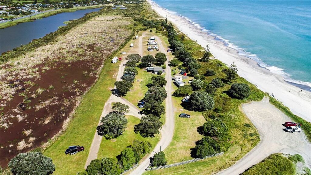matata campsite aerial 1920